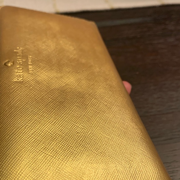Kate Spade Gold Wallet - Picture 16 of 17